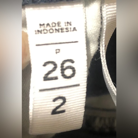 Made and Loved Loft women’s Dark Blue Jeans size 2 Waist: 26” - Picture 6 of 7